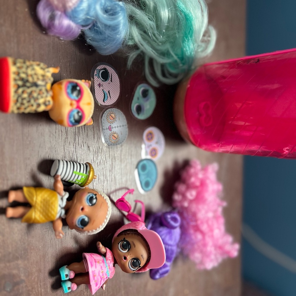 Colorful Fashion Doll Set